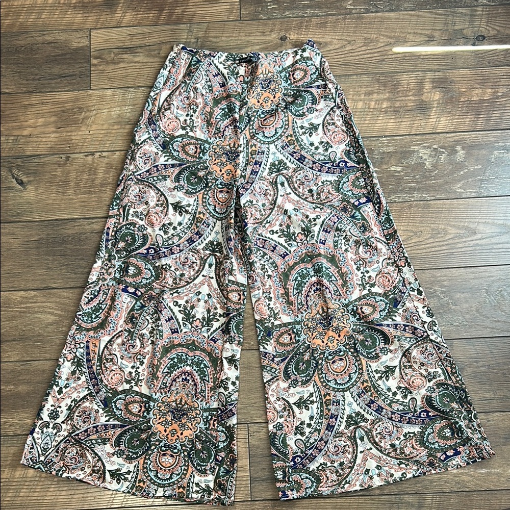 Emery Rose Wide Leg Pants (sz L)